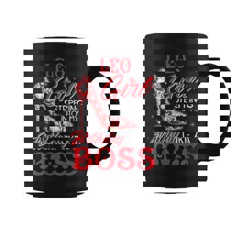 Womens Leo Girl Stepping Into My Birthday Like A Boss Gifts Coffee Mug - Thegiftio UK