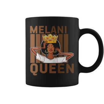 Womens Melanin Queen Black History Month African Pride Black Queen Coffee Mug - Thegiftio UK