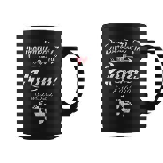 Womens Promoted To Auntie Nana First Time Mothers New Mom To Be Coffee Mug - Thegiftio