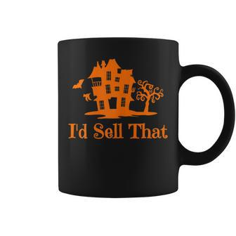 Womens Realtor Halloween Id Sell That Real Estate Agent Coffee Mug - Thegiftio UK