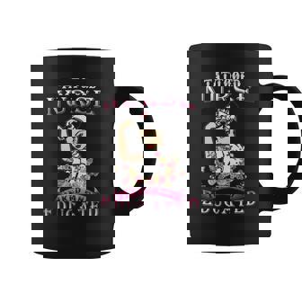Womens Tattooed Nurse Inked And Educated Tattooed Nurse Coffee Mug - Thegiftio