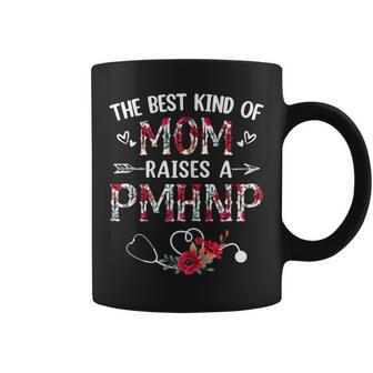 Womens The Best Kind Of Mom Raises A Pmhnp Nurse Mothers Day Floral Coffee Mug - Thegiftio UK