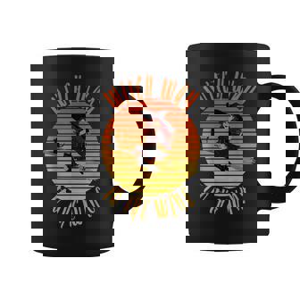 Womens Witch Way To The Wine Funny Wine Halloween Witch Wine Coffee Mug - Seseable