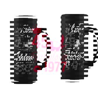 Womens Womens Chapter 45 Fabulous Since 1977 45Th Birthday Queen Coffee Mug | Seseable CA