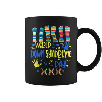 World Down Syndrome Day Awareness Socks Down Right Coffee Mug - Thegiftio UK
