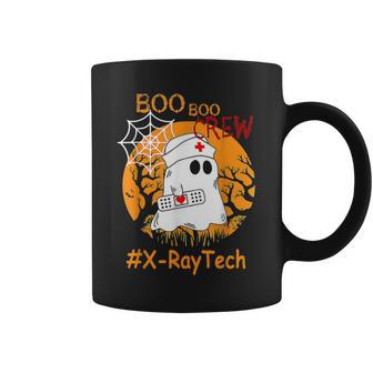 X-Ray Tech Boo Boo Crew Nurse Ghost Halloween October Coffee Mug - Seseable