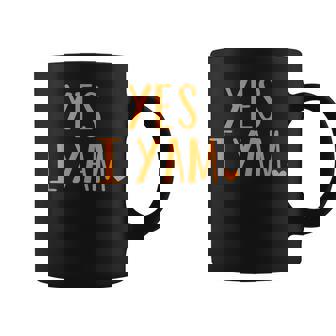 Yes I Yam Funny Thanksgiving Halloween Matching Couple Gift Coffee Mug - Thegiftio