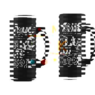 Young Black And Dope Black History Month African Pride Pullover Coffee Mug - Thegiftio