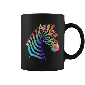 Zebra Neon Coffee Mug - Monsterry CA