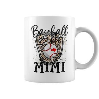 Baseball Mimi Leopard Game Day Baseball Lover Mothers Day Coffee Mug - Thegiftio UK