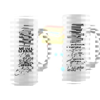 Believer Motivator Innovator Educator Retro School Teacher Coffee Mug - Thegiftio