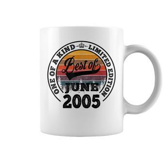 Best Of June 2005 17Th Birthday Gift 17 Years Old Coffee Mug - Thegiftio UK