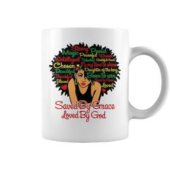 Black Girl Black Queen Natural Hair African Queen Love Graphic Design Printed Casual Daily Basic Coffee Mug - Thegiftio UK