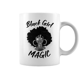 Black Girl Magic Melanin Pride T Afro Black Queen Natural Hair For Women Coffee Mug - Thegiftio UK