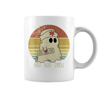 Boo Boo Crew Nurse Shirt Funny Ghost Women Halloween Nurse Coffee Mug - Thegiftio UK