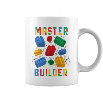 Brick Builder Funny Blocks Master Builder Coffee Mug - Thegiftio UK