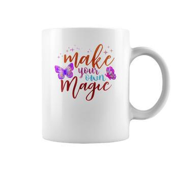 Butterfly Make You Own Magic Coffee Mug - Seseable