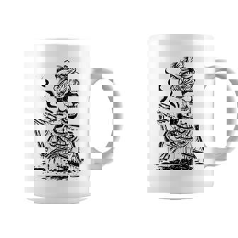 Coffee Drinking Skeleton Lazy Diy Halloween Costume Women V4 Coffee Mug - Thegiftio UK