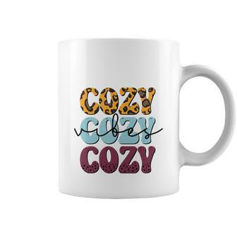 Cozy Vibes Warm Sweater Fall Coffee Mug - Seseable
