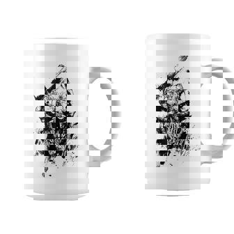 Creepy Zombie Demon Scary Horror Halloween Party Costume Coffee Mug | Seseable CA