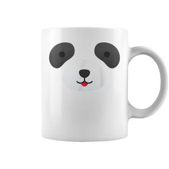 Cute Bear Panda Face Diy Easy Halloween Party Easy Costume Coffee Mug | Seseable CA