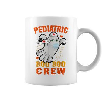 Cute Ghost Halloween Pediatric Nurse Boo-Boo-Crew Coffee Mug - Thegiftio UK