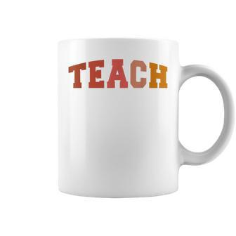 Cute Retro For Teachers Elementary School Teacher Day Coffee Mug - Thegiftio UK