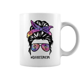 Dance Mom Messy Bun Hair Funny Mothers Day V2 Coffee Mug - Seseable