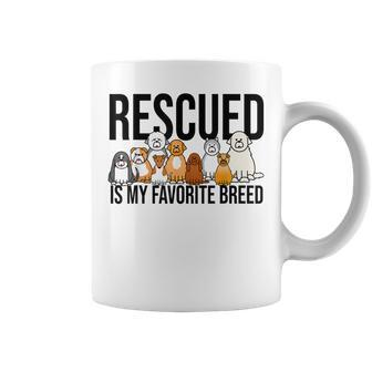 Dog Lovers For Women Men Kids - Rescue Dog Boy Coffee Mug - Seseable