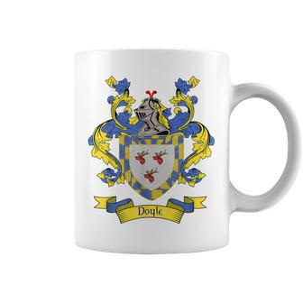 Doyle Coat Of Arms | Doyle Surname Family Crest Coffee Mug - Thegiftio UK