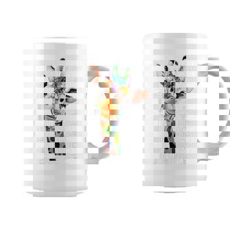 Enough End Gun Violence Awareness Wear Orange Cute Giraffe Coffee Mug - Thegiftio