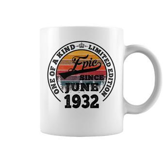 Epic Since June 1932 90Th Birthday Gift 90 Years Old Coffee Mug - Thegiftio UK