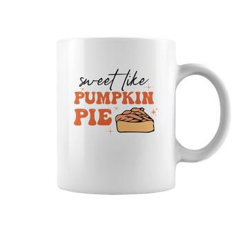 Fall Sweet The Pumpkin Pie Coffee Mug - Seseable