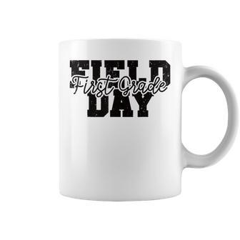 Field Day First Grade School Teacher Kids Yellow Coffee Mug - Thegiftio UK