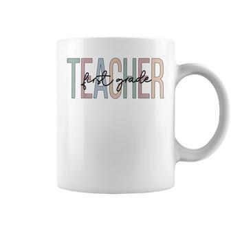 First Grade Teacher Boho 1St Grade Teacher Coffee Mug - Thegiftio UK