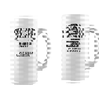 Fresno California Ca Vintage Sports Design Black Design Coffee Mug | Mazezy