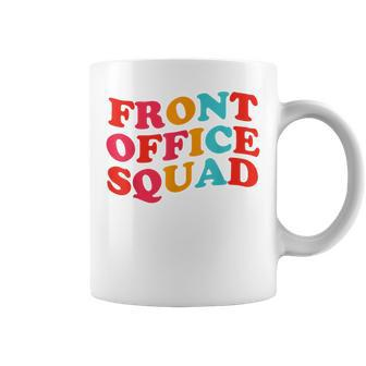 Front Office Squad Best Ever Secretary Retro Teachers Coffee Mug - Thegiftio UK