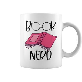 Funny Book Lovers Book Nerd Reading Glasses Librarian Girl Coffee Mug - Thegiftio UK