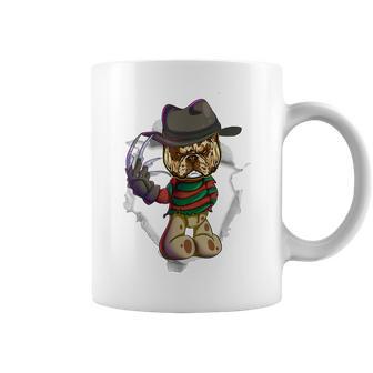 Funny Bulldog Halloween Tee Costume Coffee Mug - Thegiftio