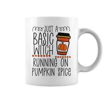 Funny Halloween Fall Pumpkin Spice Witch Autumn Basic Cute Coffee Mug - Seseable