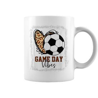Funny Soccer Game Day Vibes Soccer Mom Game Day Season Coffee Mug - Thegiftio UK