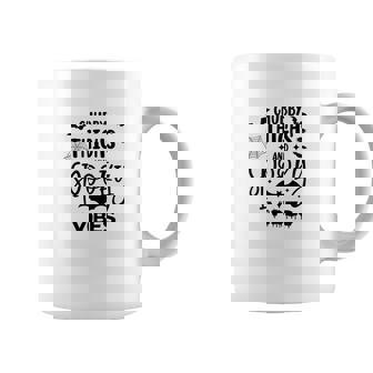 Funny Thick Thights And Spooky Vibes Halloween Coffee Mug - Seseable