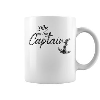 Funny Wife Dibs On The Captain Coffee Mug - Thegiftio UK