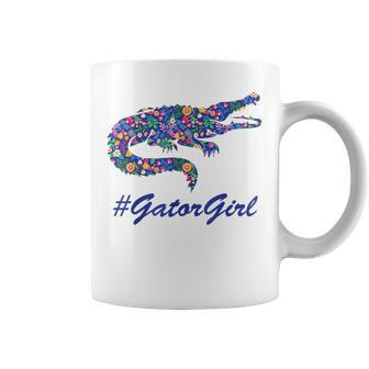 Gator Girl Alligator Kids Women Crocodile Coffee Mug - Thegiftio UK