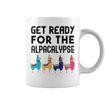 Get Ready For The Alpacalypse V2 Coffee Mug - Seseable