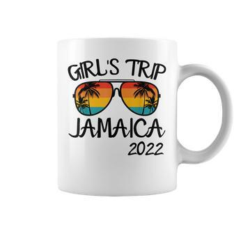 Girls Trip Jamaica 2022 Sunglasses Summer Vacation Coffee Mug - Thegiftio UK
