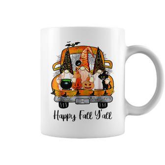 Gnome Witch Halloween Pumpkin Autumn Fall Happy Fall Yall Coffee Mug - Thegiftio UK