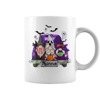 Gnomes Witch Truck Nonna Funny Halloween Costume Coffee Mug - Seseable