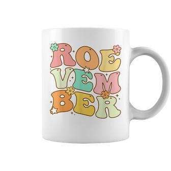 Groovy Roevember Pro Choice Womens Rights My Body My Vote Coffee Mug - Thegiftio UK