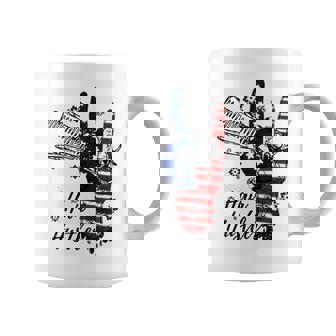 Hair Hustler America Flag Funny Gifts T Barber Hair Stylist 4Th Of July T- Graphic Design Printed Casual Daily Basic Coffee Mug - Thegiftio